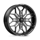 18X7 Msa Offroad Wheels M47 Sniper Gloss Black Milled 4X156 ET10 Wheel Rim-2