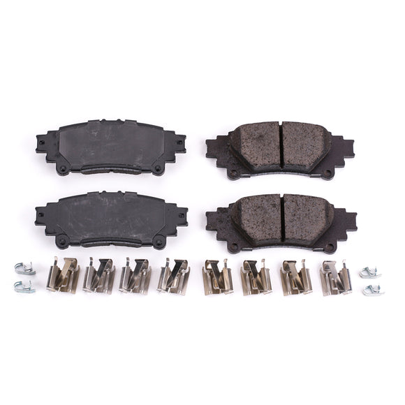 PowerStop Z17 Evolution Ceramic Brake Pads With Hardware