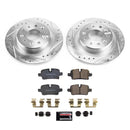 PowerStop Z23 Daily Driver Carbon-Fiber Ceramic Brake Pad and Drilled & Slotted