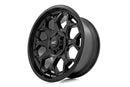 20x9 Rough Country 80 Series Semi Gloss Black 6x135 ET0 Wheel Rim