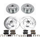 PowerStop Z23 Daily Driver Carbon-Fiber Ceramic Brake Pad and Drilled & Slotted