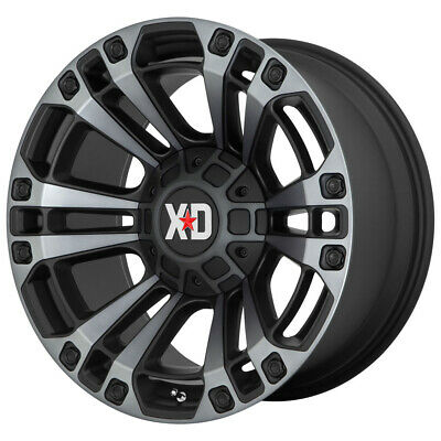 20X9 XD Series XD851 Monster 3 S-BLK GTCC 8X170 ET0 wheel/rim