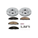 PowerStop OE Stock Replacement Low-Dust Ceramic Brake Pad and Rotor Kit