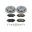 PowerStop OE Stock Replacement Low-Dust Ceramic Brake Pad and Rotor Kit