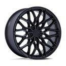 20X10.5 Niche NC277 Calabria 5 Matte Black 5x120 ET38 Wheel Rim