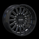 22x12 Mayhem Utopia Gloss Black Milled 8x170 ET-44 CB125.2 Wheel Rim