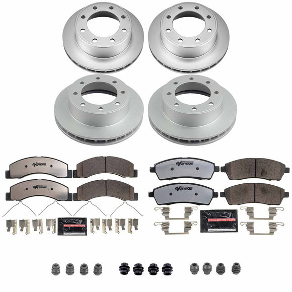 Z36 Truck & Tow Premium Carbon-Fiber Ceramic Brake Pad and Fully Coated Rotor Ki