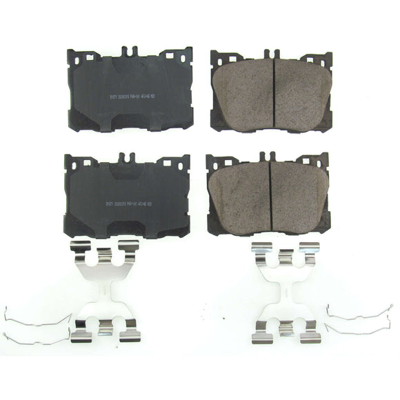 PowerStop Z17 Evolution Ceramic Brake Pads With Hardware