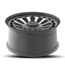 20x9.5 Vortek VRD-702 Radar Matte Gunmetal Black Lip 6x135 ET-12 CB106.1 Wheel