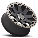 18x9 Black Rhino Warlord Matte Black Machined Dark Tint Lip 5x139.7 ET0.00 Wheel