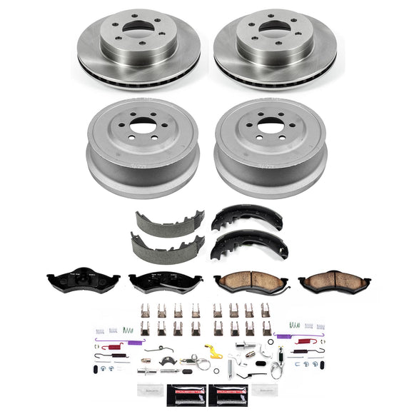 PowerStop Track Day High-Performance Brake Pad and Rotor Kit