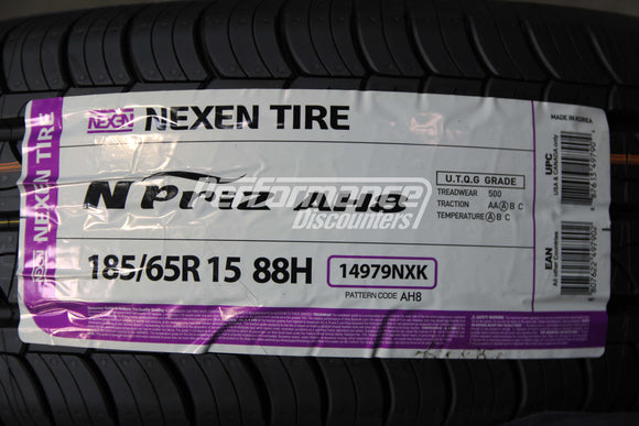 185/65R15 Nexen N Priz AH8 Tire(s) 88H BW B 185 65 15 1856515