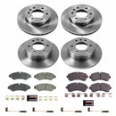 PowerStop OE Stock Replacement Low-Dust Ceramic Brake Pad and Rotor Kit