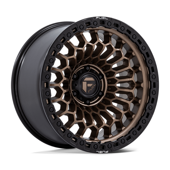 20x9 Fuel Off-Road FC870 Sinister Matte Bronze Matte Black Lip 6x139.7 ET1 Wheel