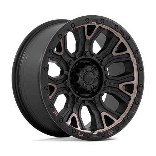 20x9 Fuel Off-Road D824 Traction Matte Black Double Dark Tint 6x135 ET1 Wheel
