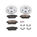 PowerStop Z23 Daily Driver Carbon-Fiber Ceramic Brake Pad and Drilled & Slotted