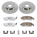 PowerStop Z26 Street Performance Ceramic Brake Pad and Drilled & Slotted Rotor K