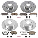 PowerStop Z26 Street Performance Ceramic Brake Pad and Drilled & Slotted Rotor K