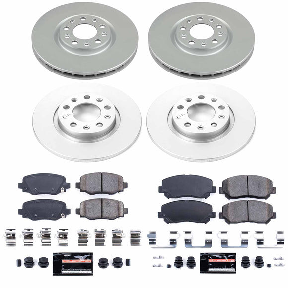 Z23 Daily Driver Premium Carbon-Fiber Ceramic Brake Pad and Fully Coated Rotor K