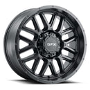 18x9 G-FX TM-5 Matte Black 8x165.1 ET12 wheel/rim-1