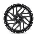 22x10 Fuel Off-Road D581 Triton Gloss Black Milled 6x135 ET-19 CB106.1 Wheel Rim
