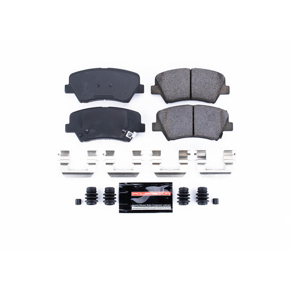 PowerStop Z23 Evolution Sport Carbon-Fiber Brake Pads With Hardware
