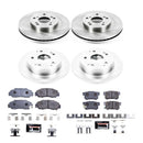PowerStop Track Day High-Performance Brake Pad and Rotor Kit