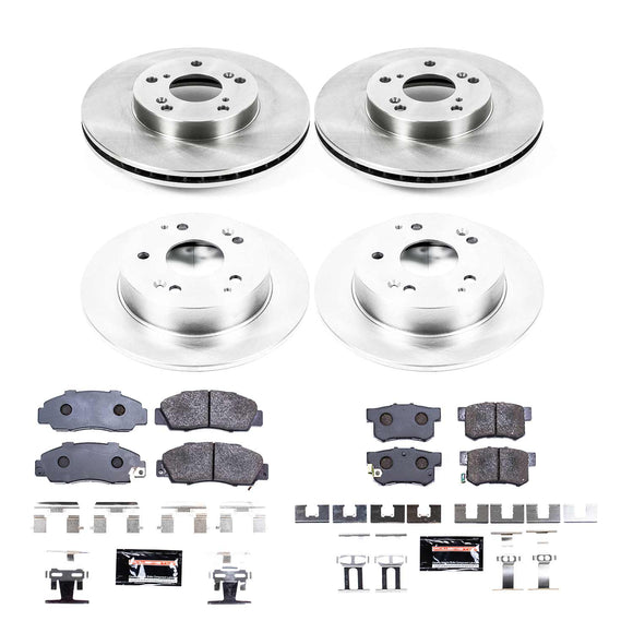 PowerStop Track Day High-Performance Brake Pad and Rotor Kit