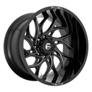 22x10 Fuel Off-Road D741 Runner Gloss Black Milled 8x180 ET-18 CB124.2 Wheel Rim