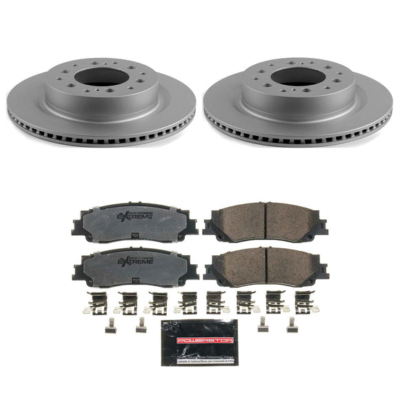 Z36 Truck & Tow Premium Carbon-Fiber Ceramic Brake Pad and Fully Coated Rotor Ki