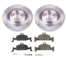 PowerStop OE Stock Replacement Low-Dust Ceramic Brake Pad and Rotor Kit
