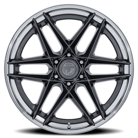 20x10 Fuel Off-Road Flight Gloss Gunmetal Wheel 6x139.7 ET-18 CB106.1