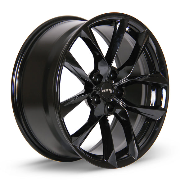 20x8.5 RTX Spider Gloss Black 5x114.3 ET35 wheel/rim