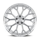 19x8.5 Dolce Performance PISTA Gloss Silver Machined Face 5x114.3 ET35 CB73.1