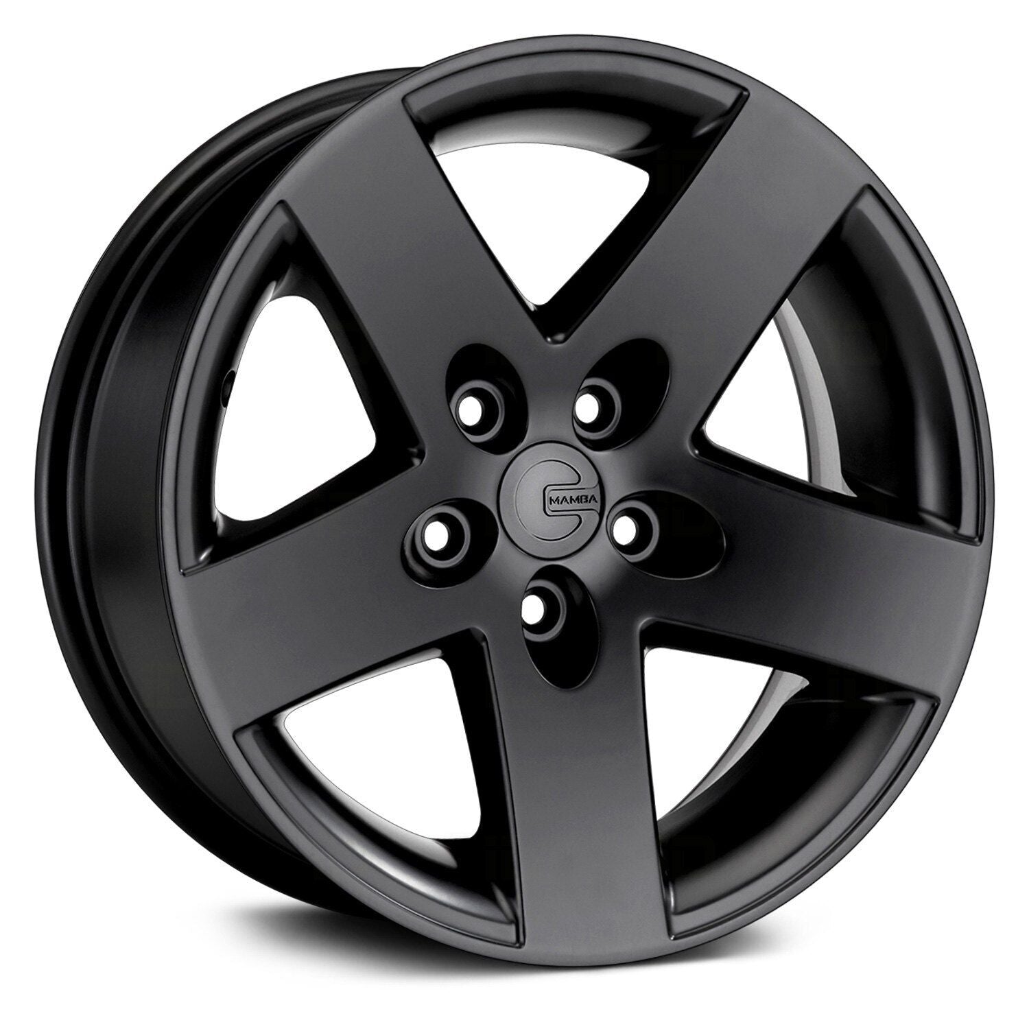 15x8 Mamba MR1X Matte Black 5x114.3 5x4.5 ET0 Wheel Rim