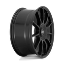 17x8 Rotiform R168 DTM Satin Black 4x100 ET40 CB72.56 Wheel Rim