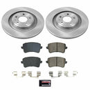 PowerStop OE Stock Replacement Low-Dust Ceramic Brake Pad and Rotor Kit