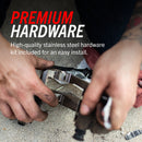 PowerStop Z26 Street Performance Ceramic Brake Pad, Drilled Slotted Rotor, and C