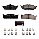 PowerStop Z23 Evolution Sport Carbon-Fiber Brake Pads With Hardware