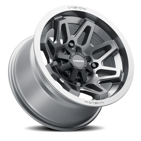 14x7 Vision 416 ATV Gunmetal 4x136 ET38.1 Wheel Rim