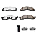 PowerStop Z36 Truck And Tow Carbon-Fiber Ceramic Brake Pads With Hardware