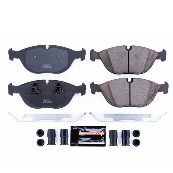 PowerStop Z23 Evolution Sport Carbon-Fiber Brake Pads With Hardware