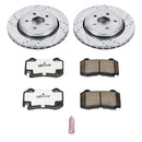 PowerStop Z26 Street Performance Ceramic Brake Pad and Drilled & Slotted Rotor K