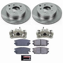 PowerStop OE Stock Replacement Low-Dust Ceramic Brake Pad, Rotor and Caliper Kit