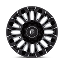 20x10 Fuel Off-Road D828 Quake Gloss Black Milled 8x165.1 ET-18 CB125.1 Wheel