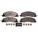 PowerStop Z36 Truck And Tow Carbon-Fiber Ceramic Brake Pads With Hardware