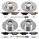 PowerStop Z23 Daily Driver Carbon-Fiber Ceramic Brake Pad and Drilled & Slotted