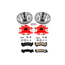 PowerStop Z23 Daily Driver Carbon-Fiber Ceramic Pads Drilled & Slotted Rotor & C