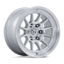 17x9 Fuel Off-Road FC902 Spur Gloss Silver With Machined Face 6x139.7 ET1 Wheel