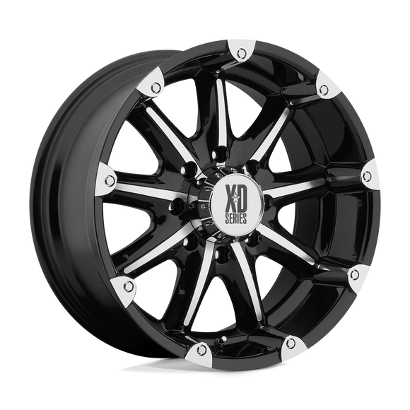 20x9 KMC XD Badlands Black Wheel/Rim 8X165.1 20-9 8-165.1 ET-12
